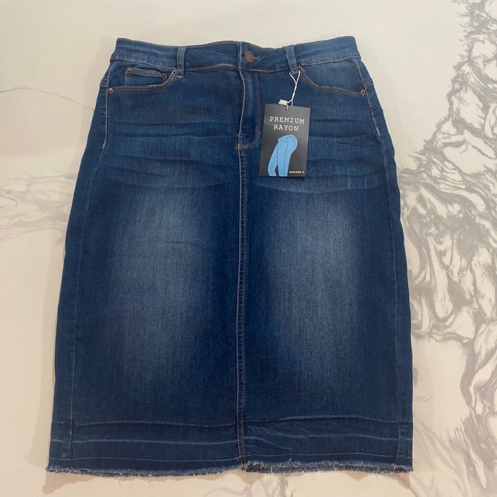 Jean skirt
